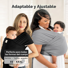 Fular Cargador Para Bebe Ergonómico Nubba 3 a 13 kg