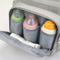 Pañalera Multifuncional para bebé Impermeable con Cambiador
