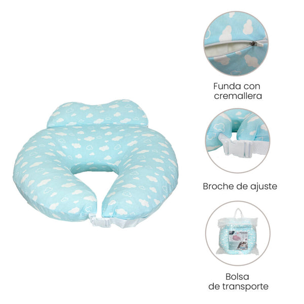 Almohada Cojin Materno De Lactancia Multiusos Premium Baby