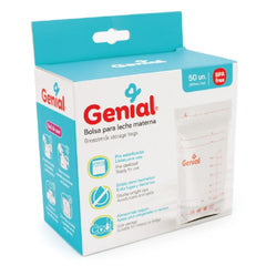 Bolsas Para Leche Materna Genial Preesterilizadas X50