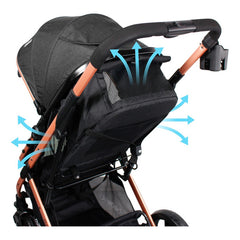 Coche Moises Travel System Gold Lx Con Huevito Bebesit