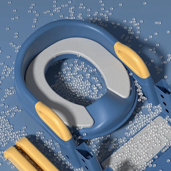 Escalera Ajustable Bebé Inodoro Entrenador Acolchado