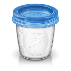Set Vasos Almacenamiento Leche Materna Reutilizables Avent