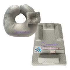 Combo Colchon Antireflujo + Cojin De Lactancia Para Bebe