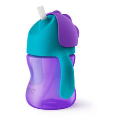 Vaso Pitillo Antiderrames Avent Entrenador 7 Oz 200 Ml 9m+