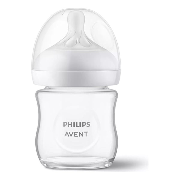 Tetero Bebé Avent Natural Response 4 Oz Vidrio 3.0