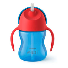 Vaso Pitillo Antiderrames Avent Entrenador 7 Oz 200 Ml 9m+