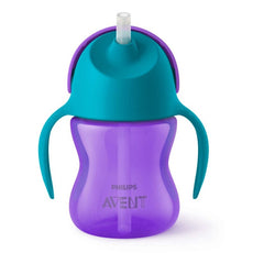 Vaso Pitillo Antiderrames Avent Entrenador 7 Oz 200 Ml 9m+
