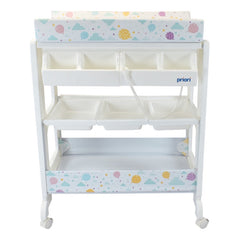 Bañera Fresh Mueble Con Cambiador Y Organizador Priori