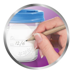 Set Vasos Almacenamiento Leche Materna Reutilizables Avent