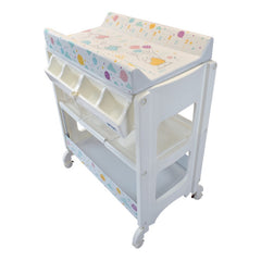 Bañera Fresh Mueble Con Cambiador Y Organizador Priori