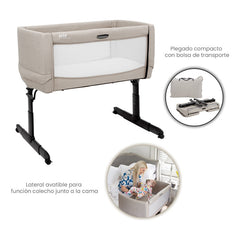 Cuna Colecho Bebé Joie Roomie Go Fácil Plegado