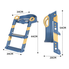 Escalera Ajustable Bebé Inodoro Entrenador Acolchado